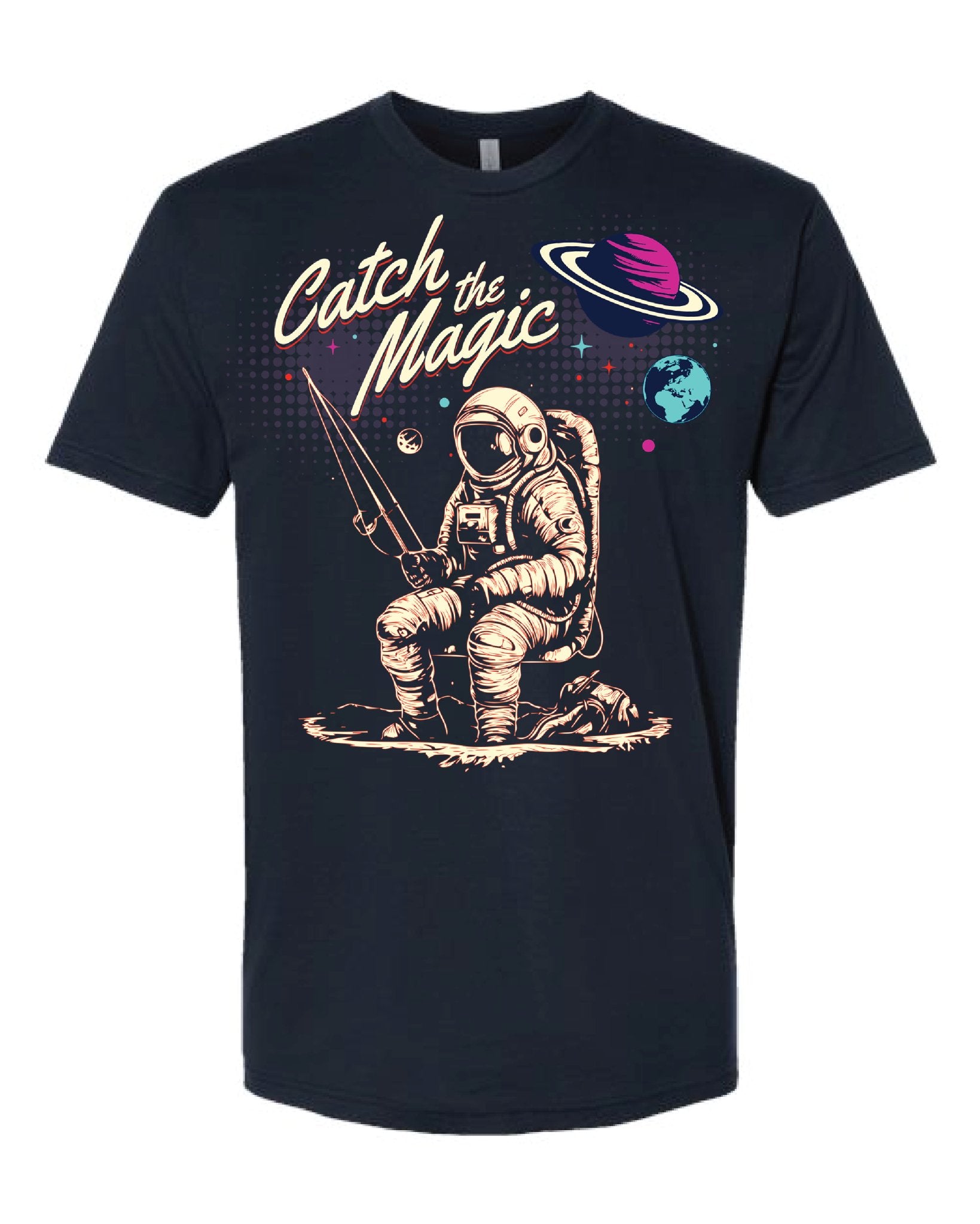 Astronaut Fishing T-Shirt -