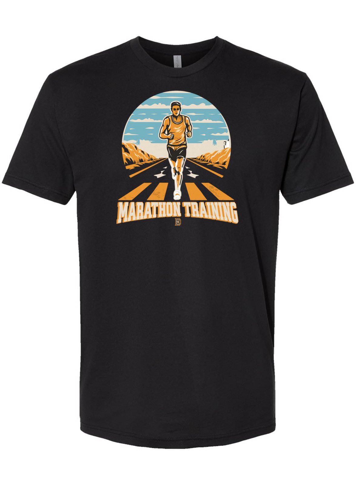 Gear Up for Victory: Marathon Training for Runners T-Shirt | Show Your Race Spirit -