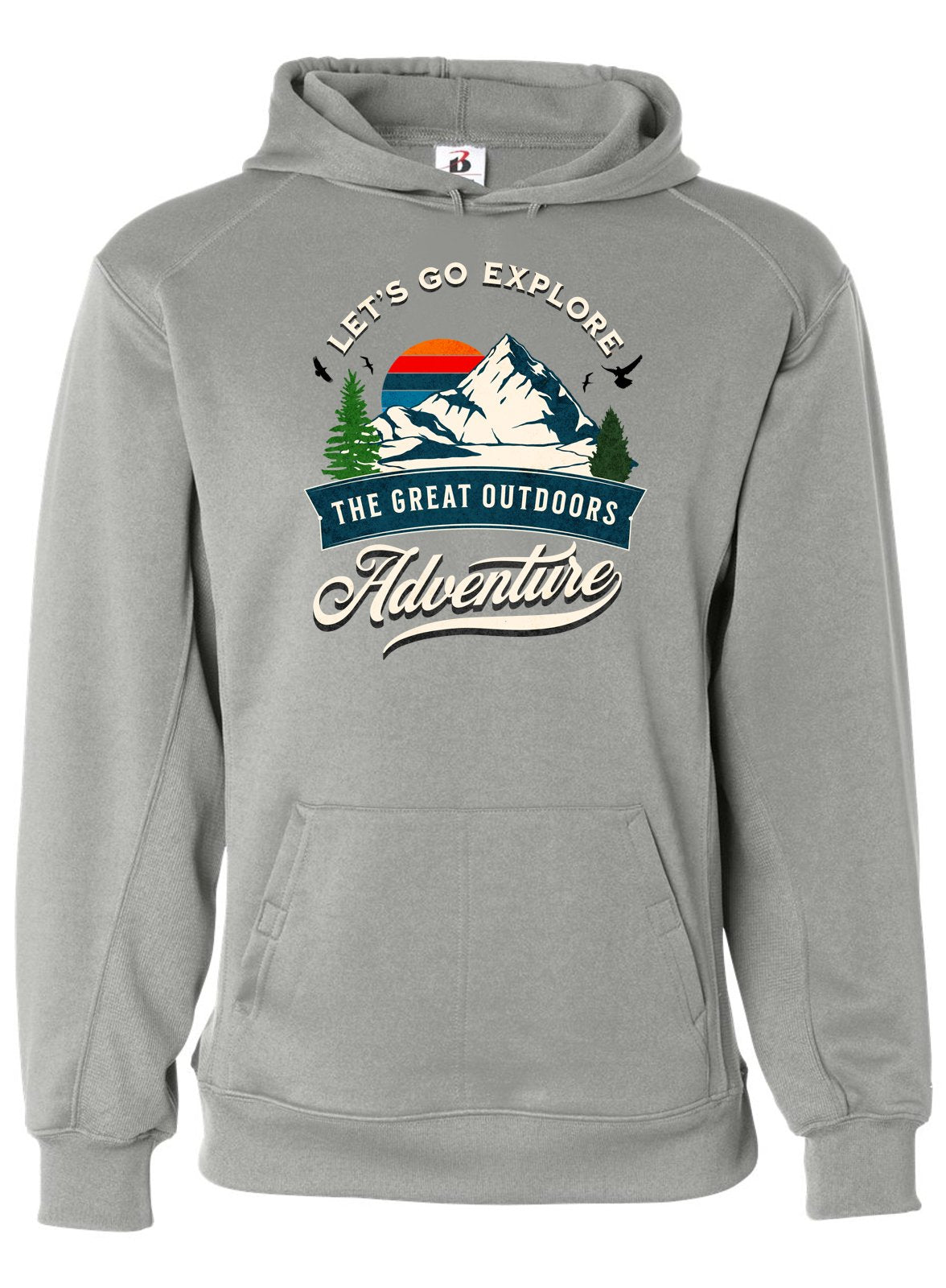 Lets Go Explore The Great Outdoors - Silver -