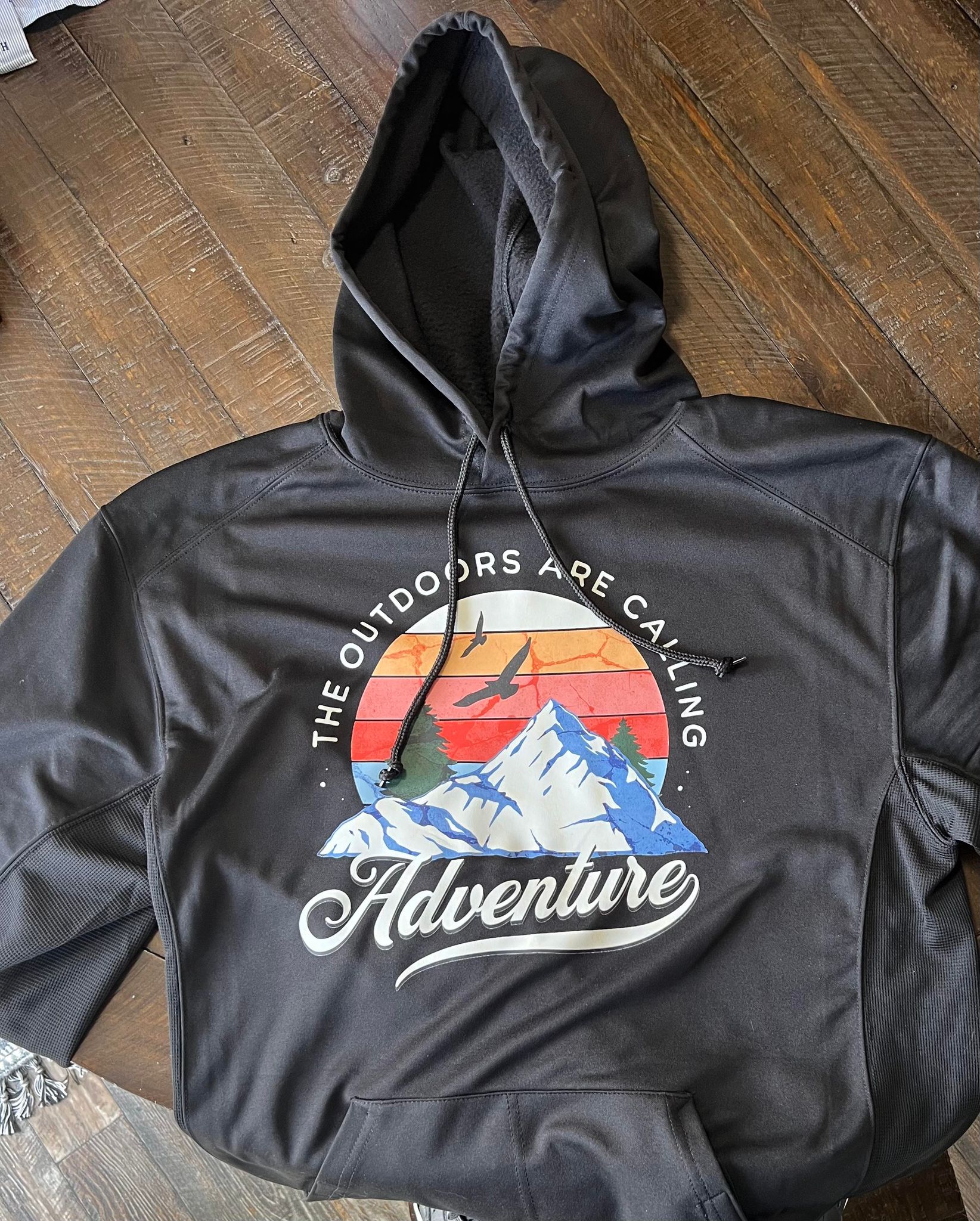 Outdoors Are Calling - Adventure Hoodie -