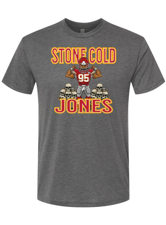 Vintage Heavy Metal Stone Cold Jones T-Shirt | Retro Football Apparel -
